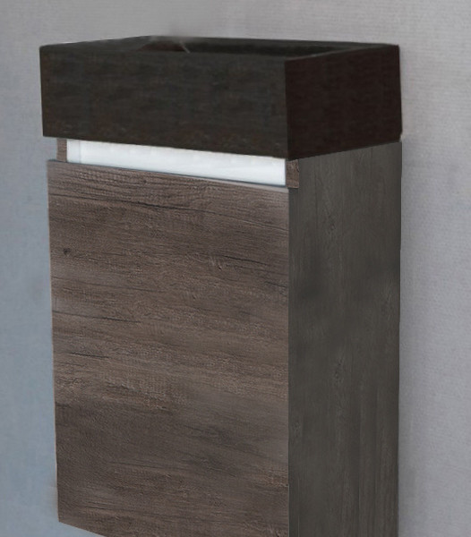 fonteinkast-trendline-stone-l-r-century-oak